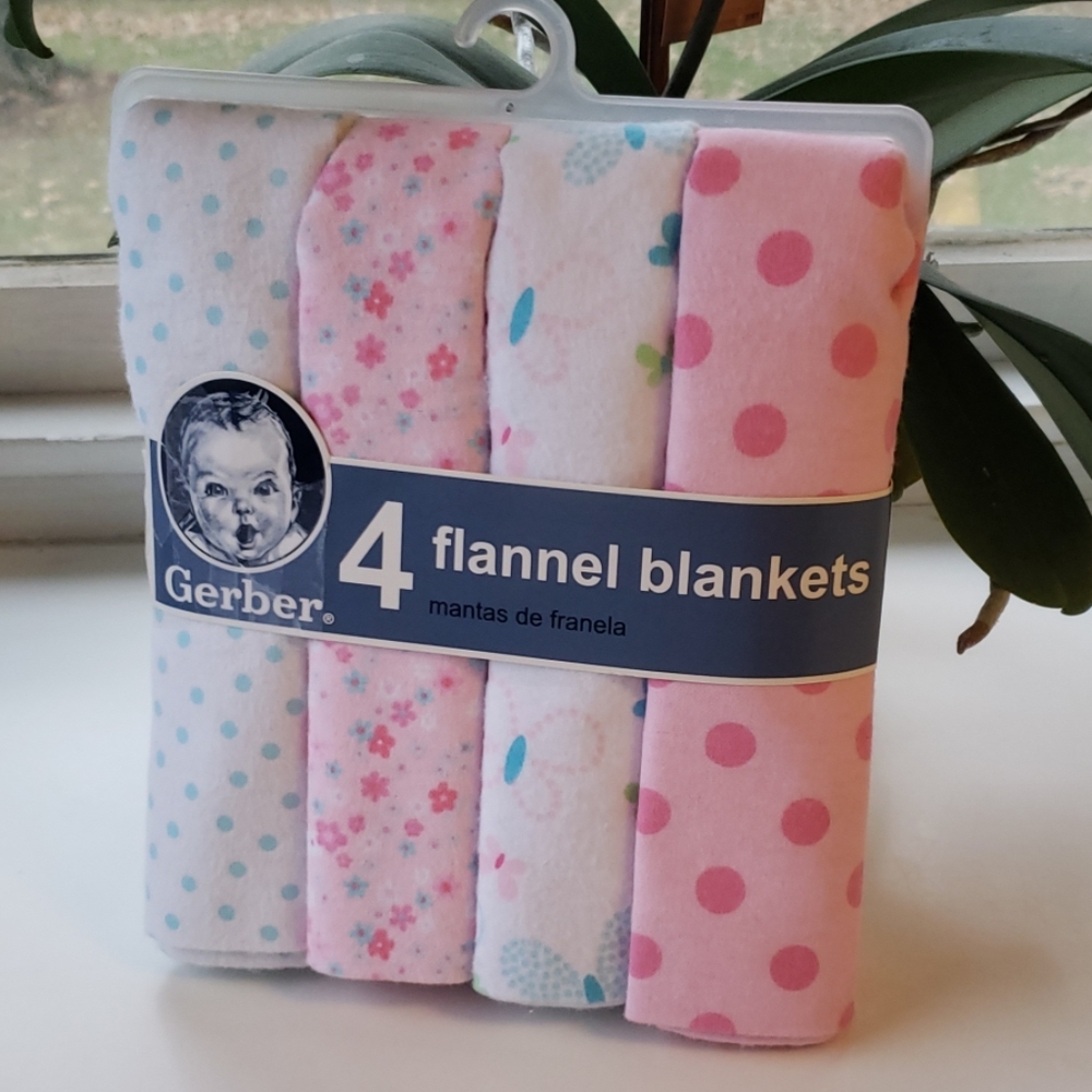 Flannel Baby Recieving Blankets